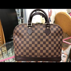 AUTHENTIC LOUIS VUITTON ALMA DAMIER